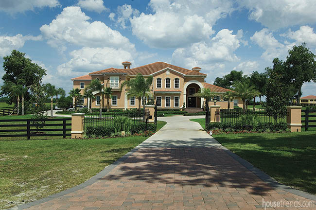 Updated facade with a timeless look