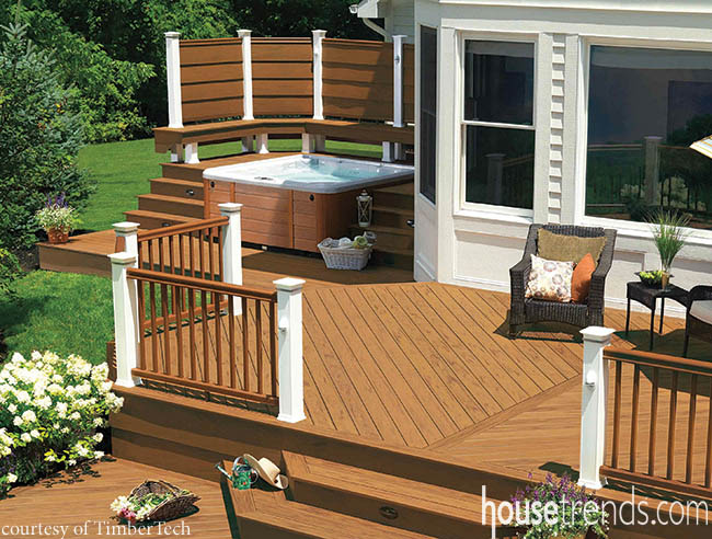 Deck design is all about privacy