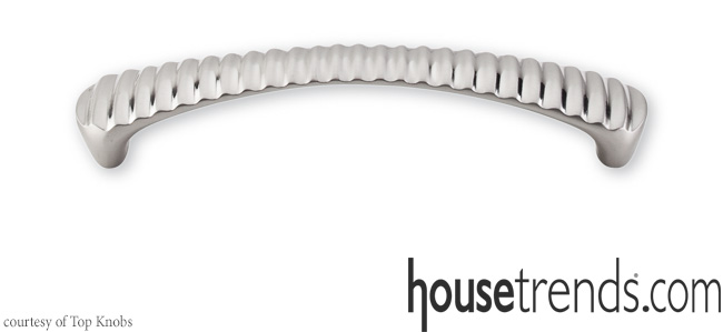 Sleek cabinet hardware perks up a space