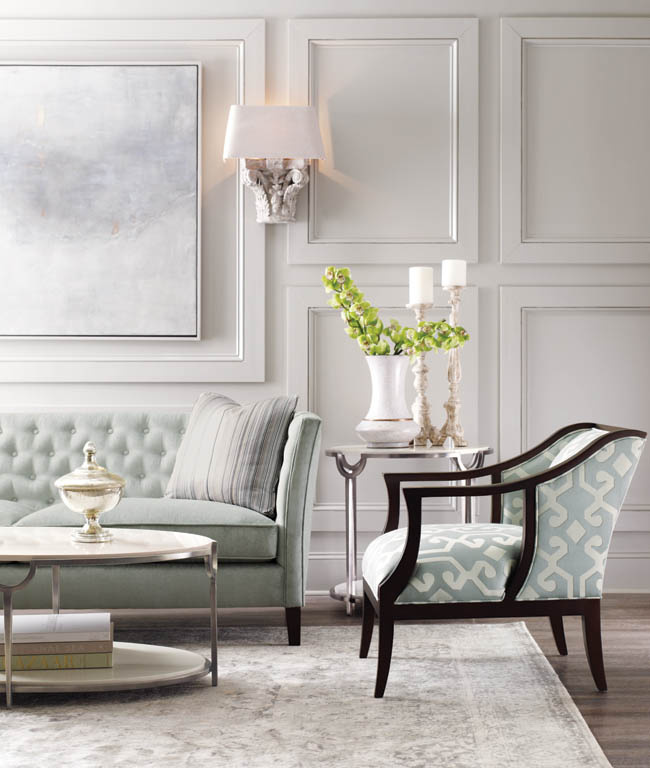 Sofa creates an understated elegance