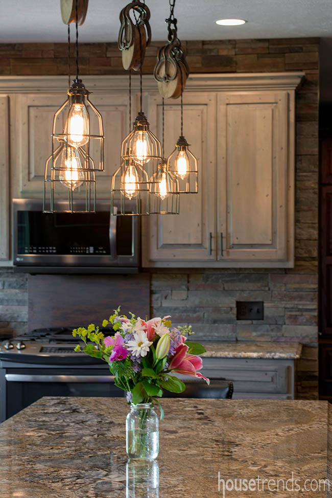 Lights with a rustic vibe