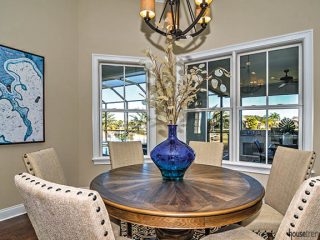 Casual eating area takes place of formal dining