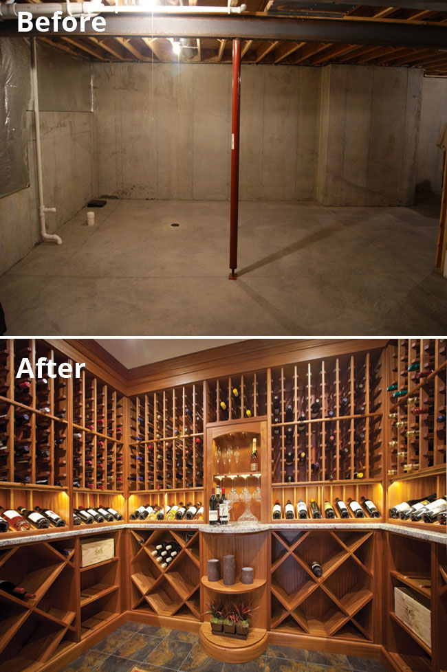 Home wine racks keep the party going