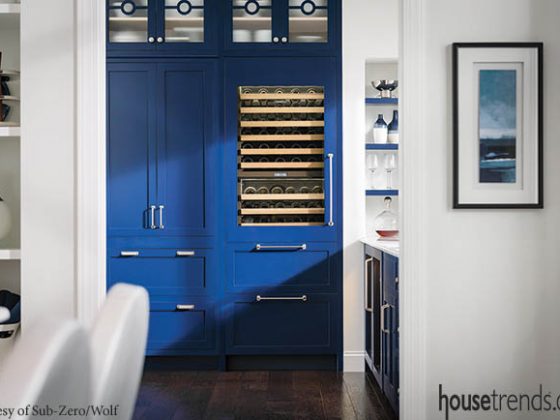 Wine storage accommodates every bottle