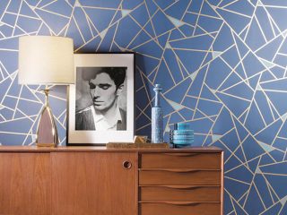 Wallpaper makes a bold statement