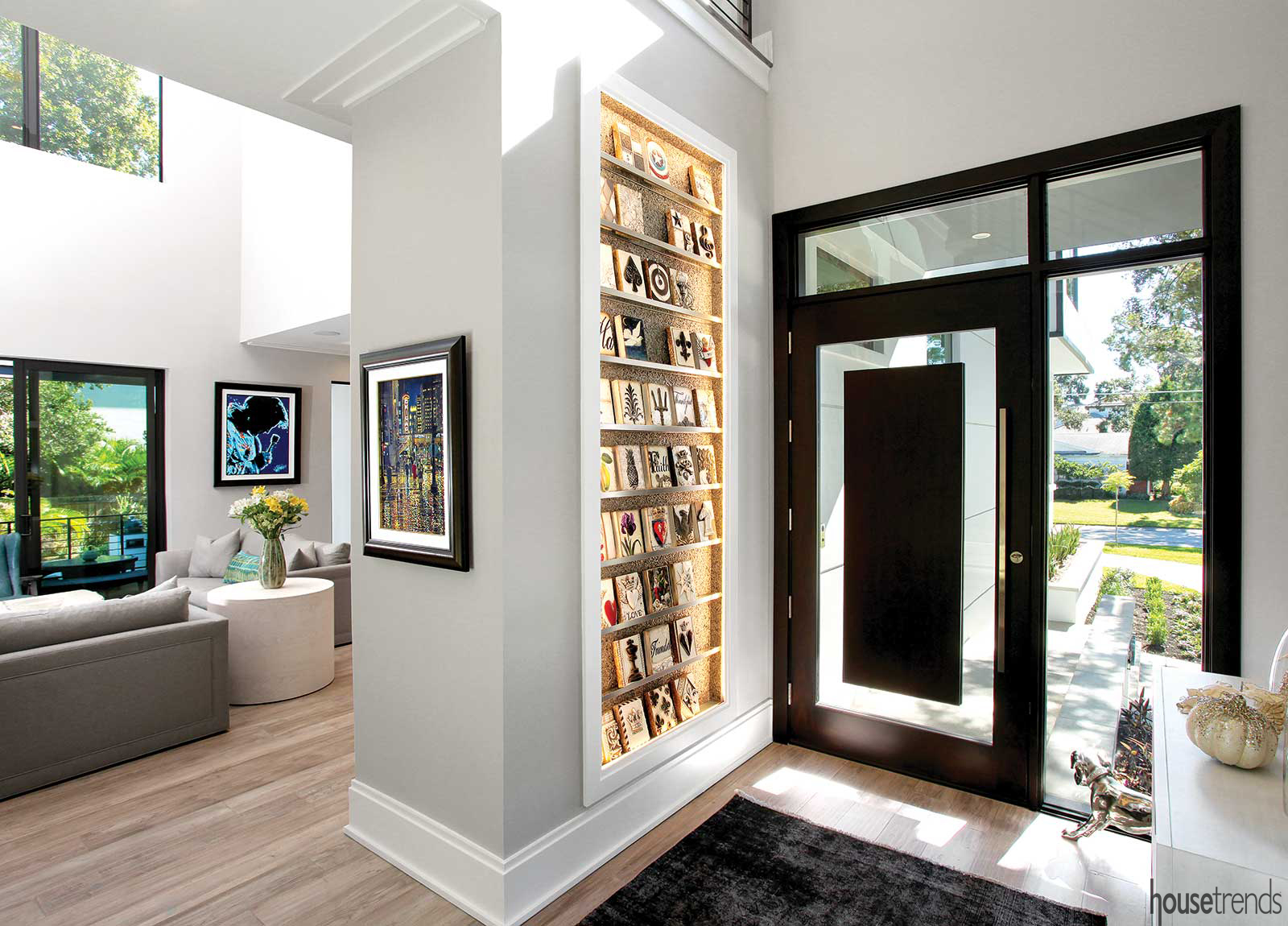 New home's interior design offers a pop of personality
