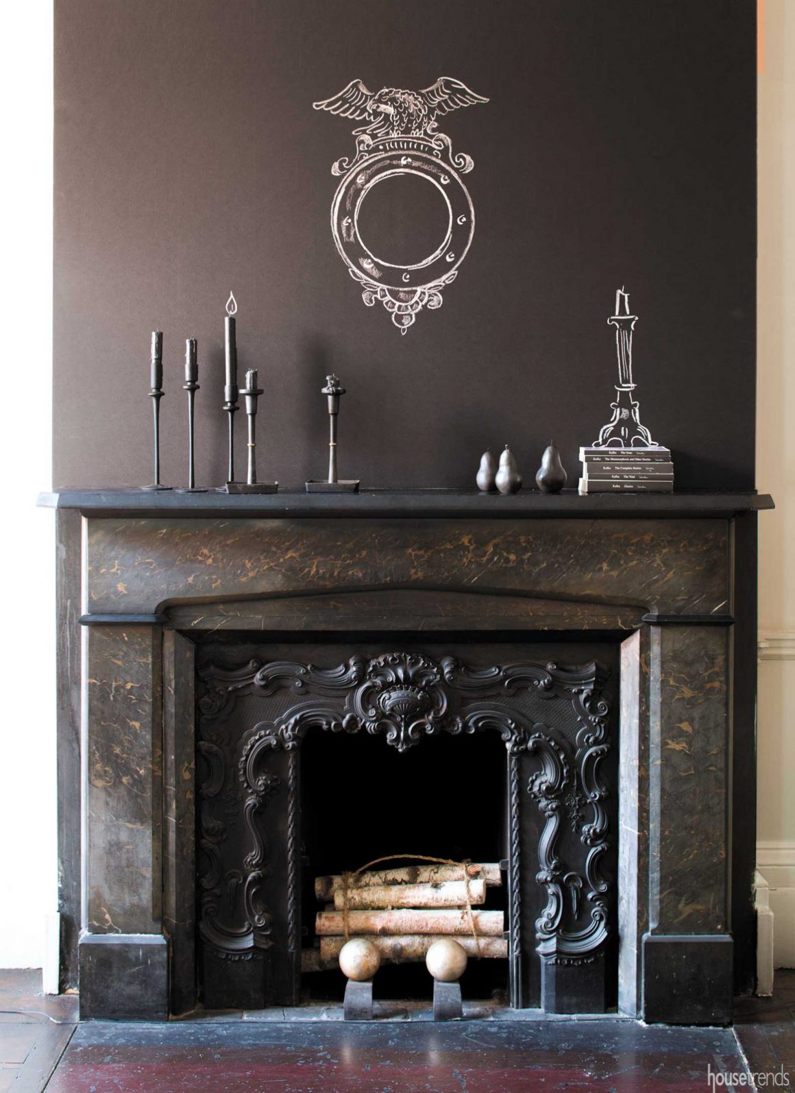 Chalk it up to good interior design with chalkboard paint