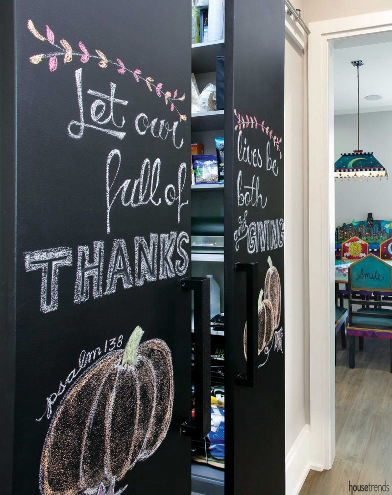 Chalk It Up To Good Interior Design With Chalkboard Paint