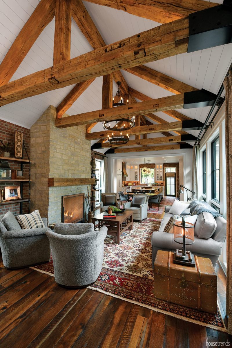 New Home In German Village Uses Wood Born In A Barn
