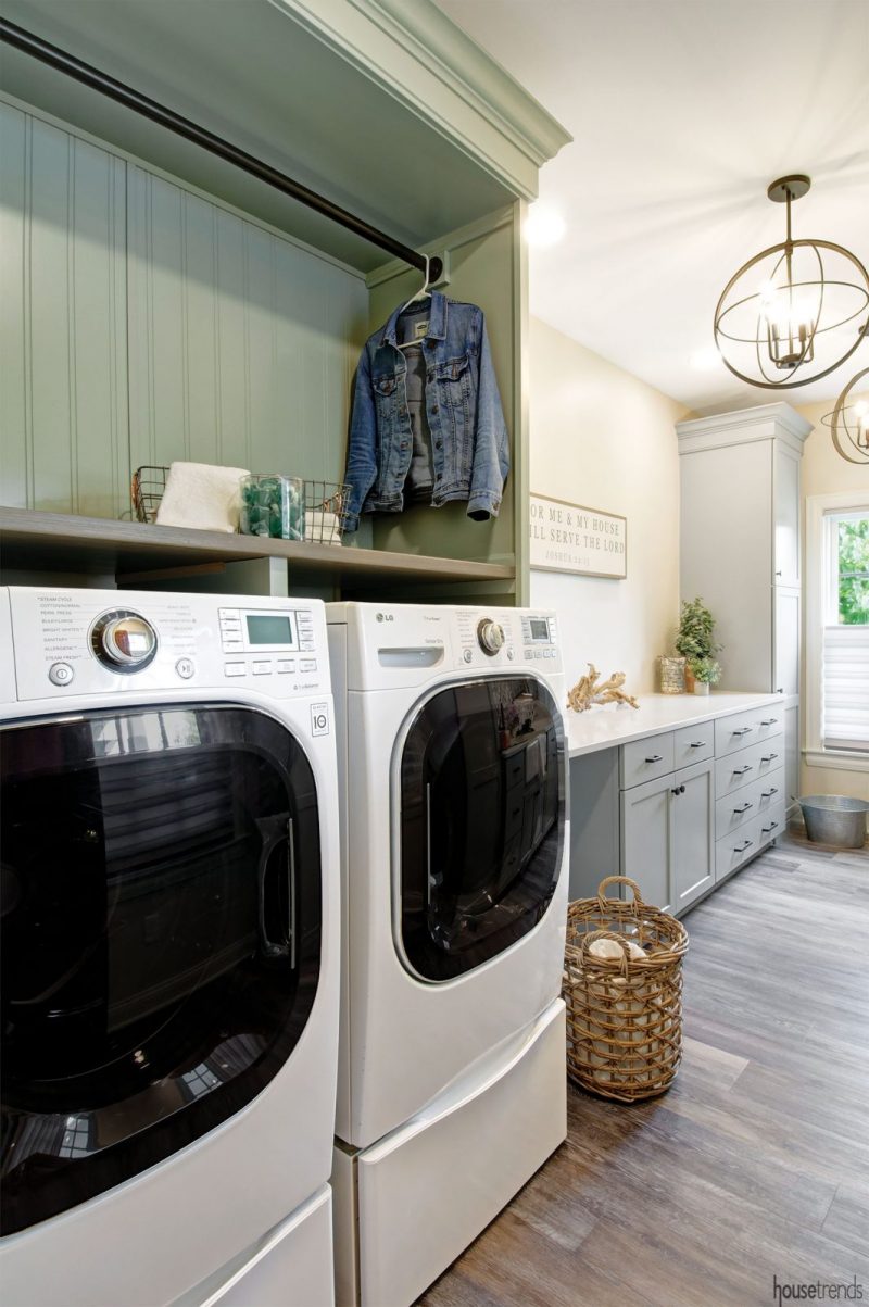 Sorting it out: A laundry room makeover spins up an inviting space