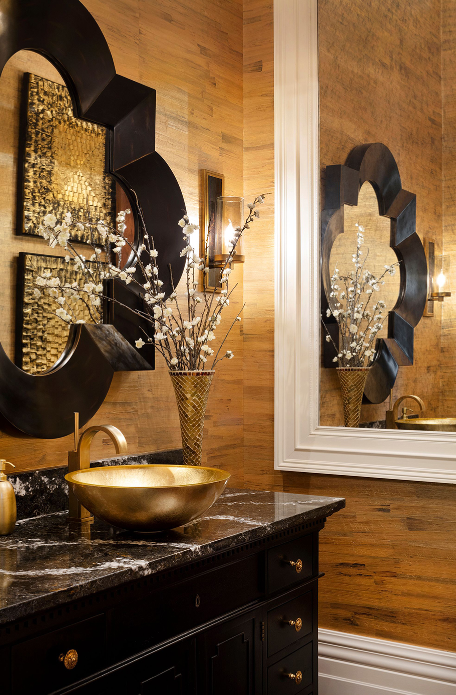 Powder rooms with personality