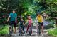 bikes, bike trail, family